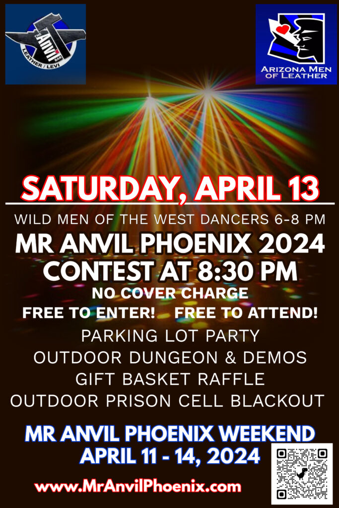 Mr Anvil Phoenix - Title Contest - Saturday Schedule