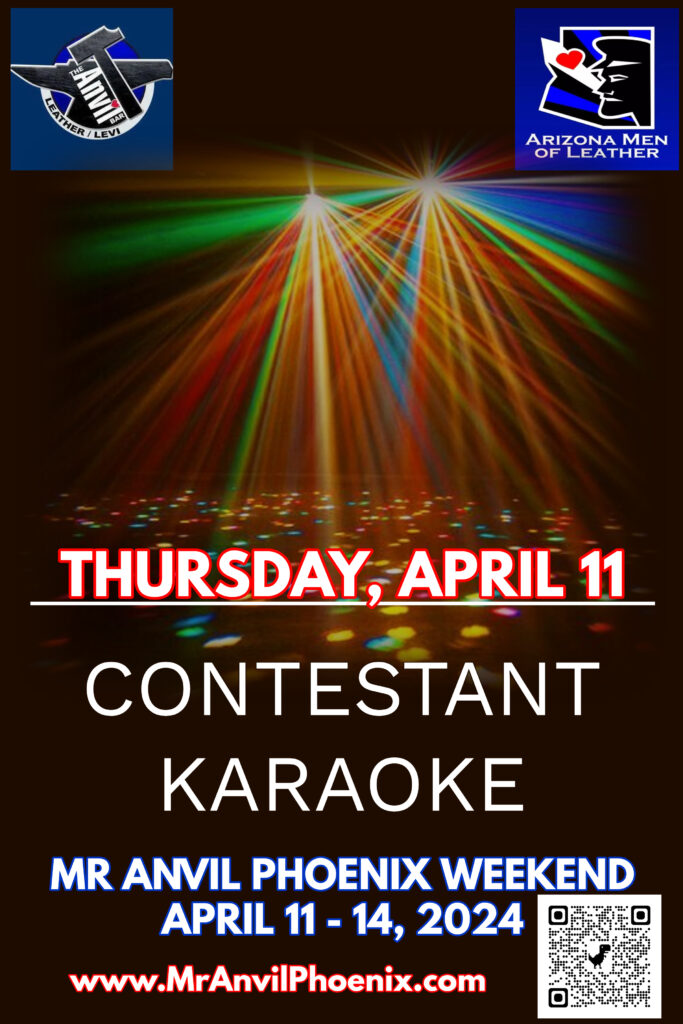 Mr Anvil Phoenix - Title Contest - Thursday Schedule